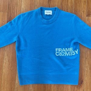 FRAME designer cashmere sweater